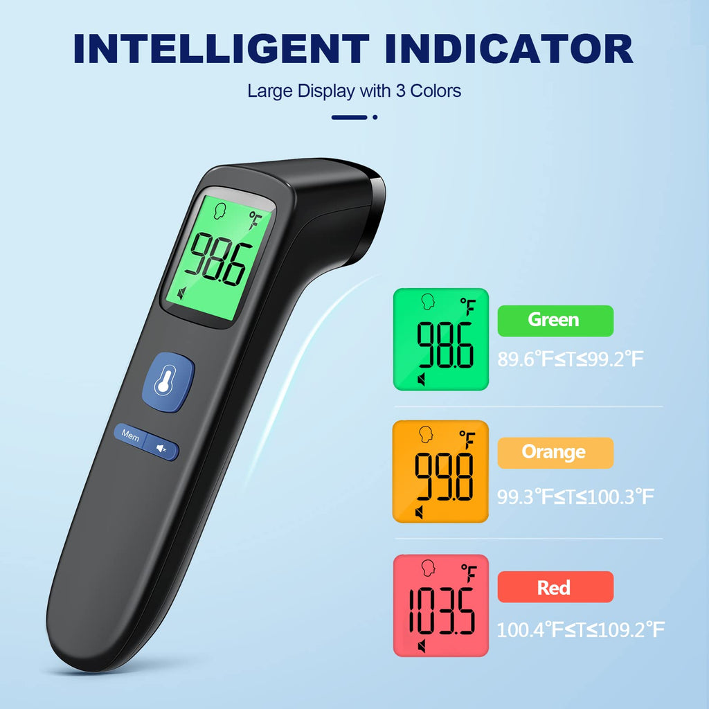 No-Touch Thermometer for Adults and Kids, Accurate Digital Baby Thermometer