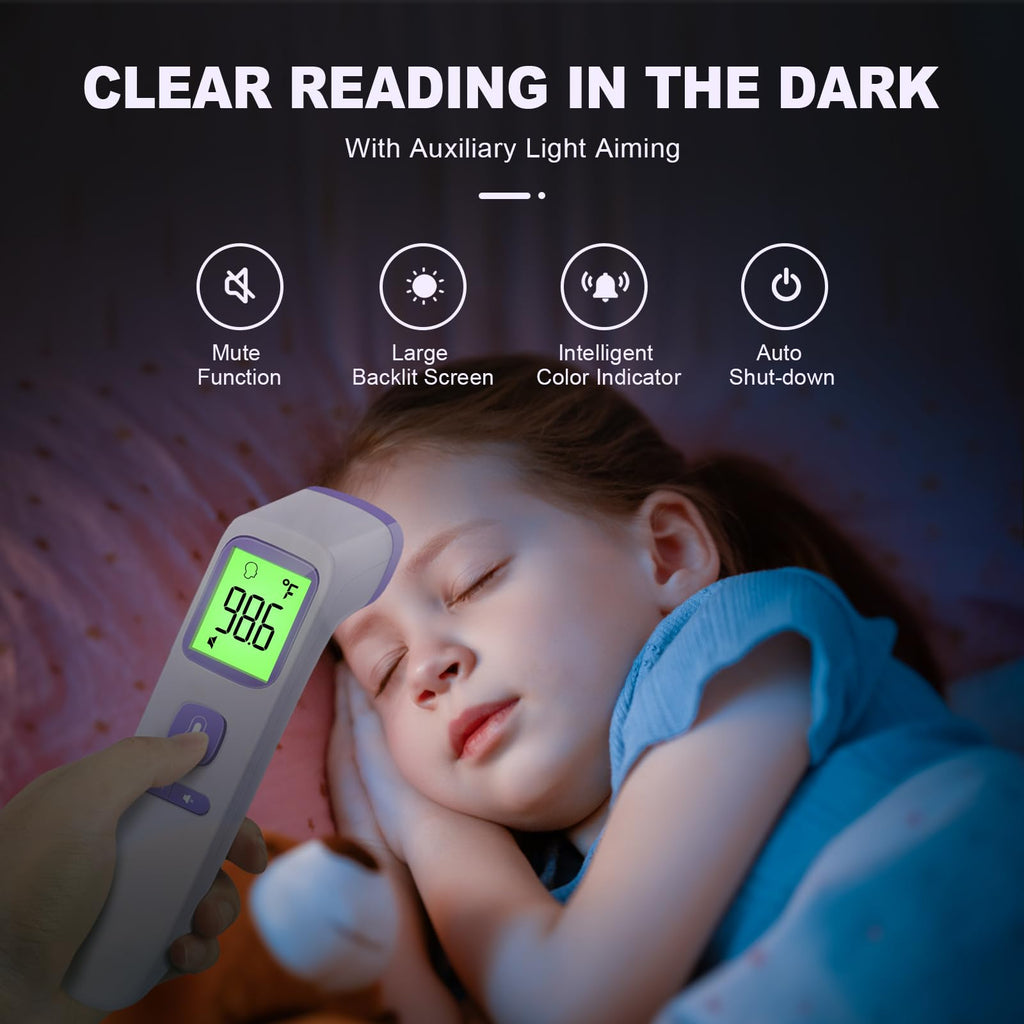 No-Touch Thermometer for Adults and Kids, Accurate Digital Baby Thermometer