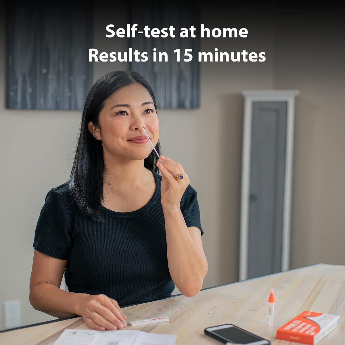 iHealth COVID-19 Antigen Rapid Home Test, 5 Tests, FDA Authorized OTC