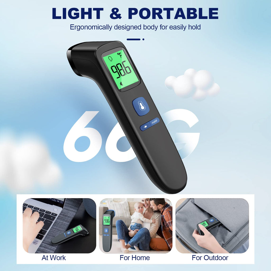 No-Touch Thermometer for Adults and Kids, Accurate Digital Baby Thermometer